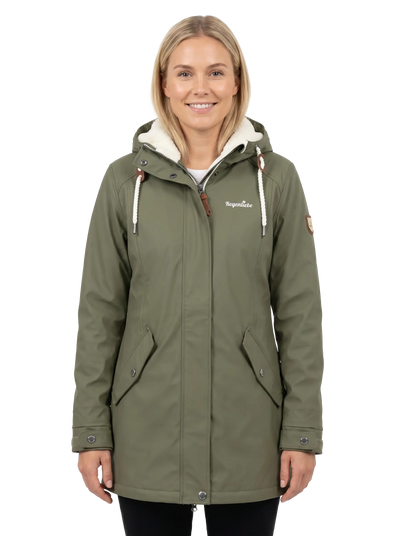 Regenliebe Damen Friesennerz mit Teddyfleece