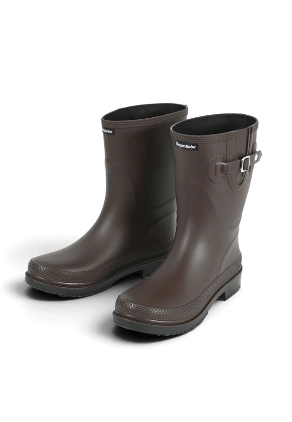 Regenliebe Damen Gummistiefel Pfütze Halbschaft