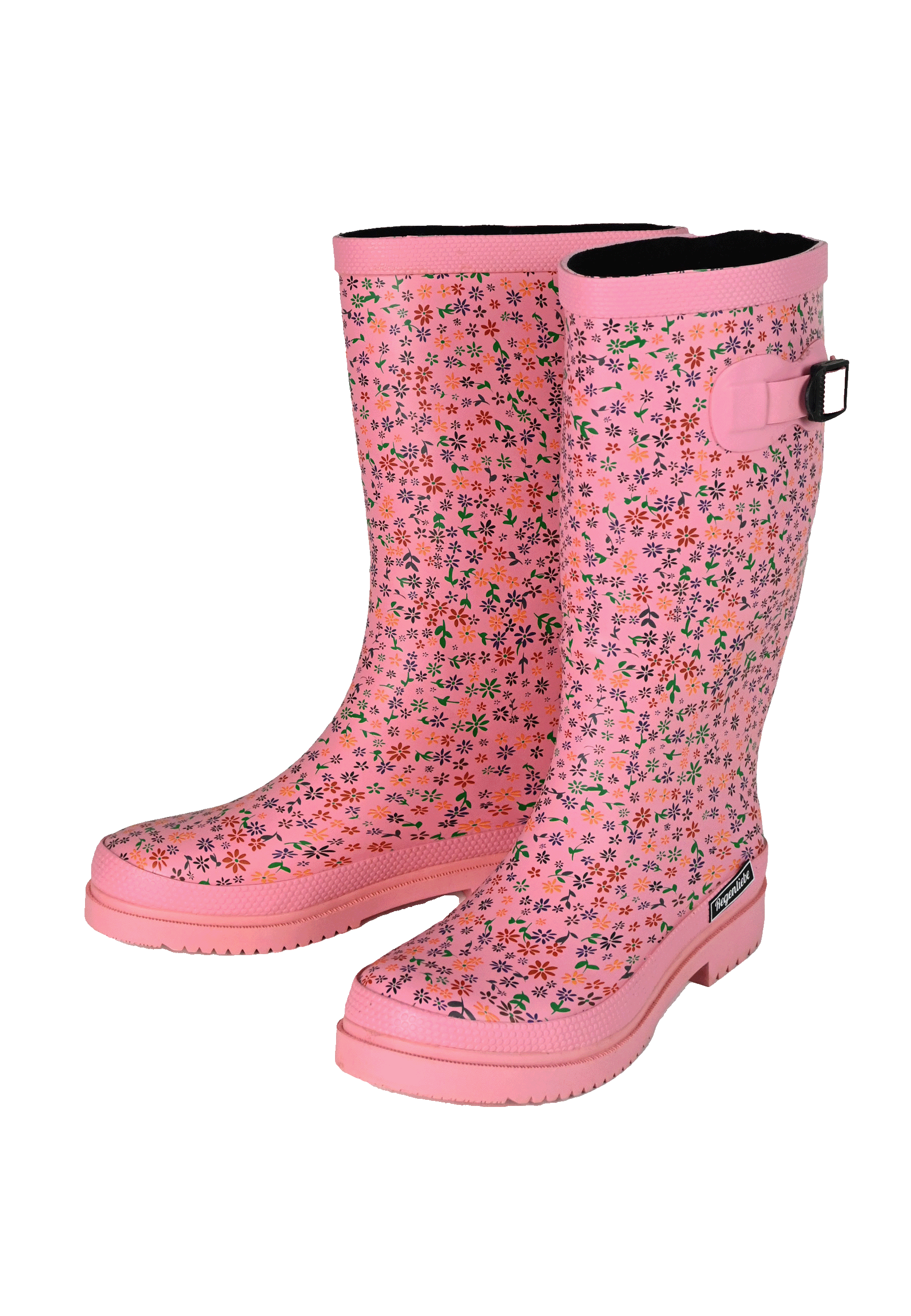 Regenliebe Damen Gummistiefel Flowers High Langschaft