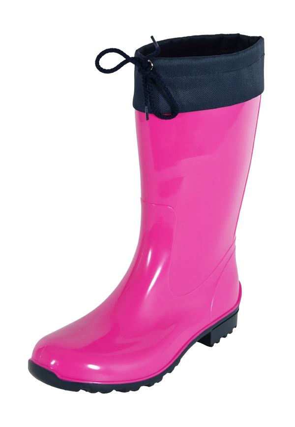 Regenliebe Damen Gummistiefel de Fieselregen Langschaft