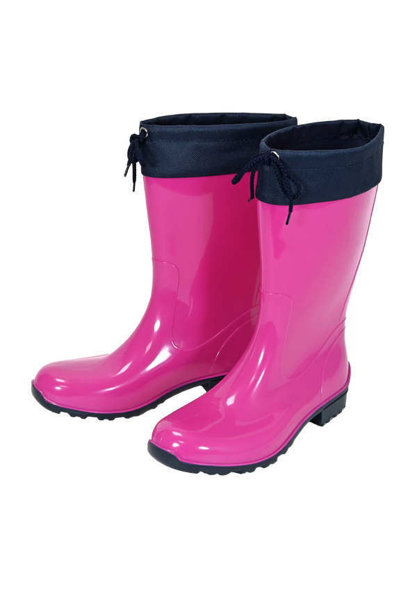 Regenliebe Damen Gummistiefel de Fieselregen Langschaft