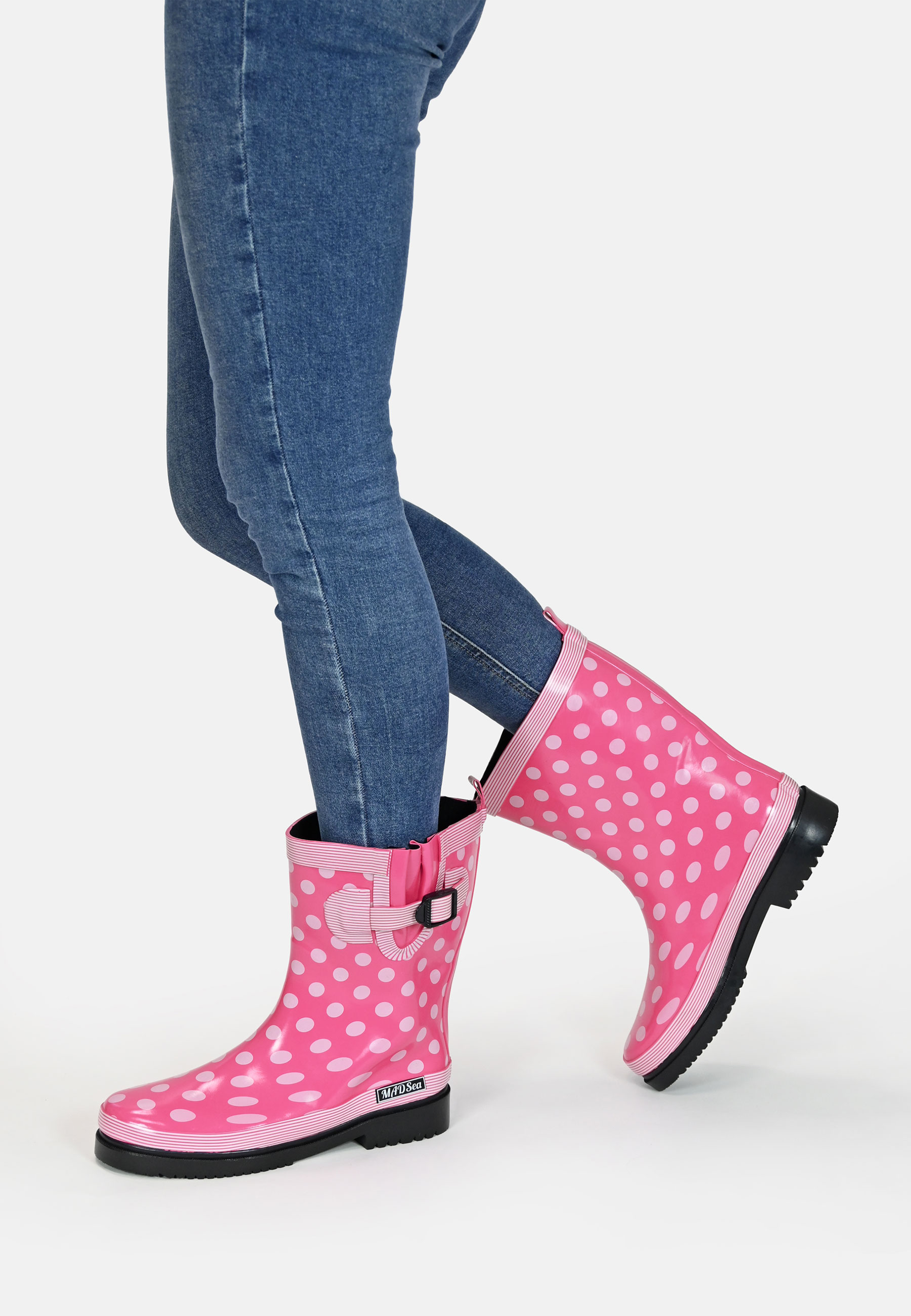 MADSea Damen Gummistiefel Ocean Halbschaft
