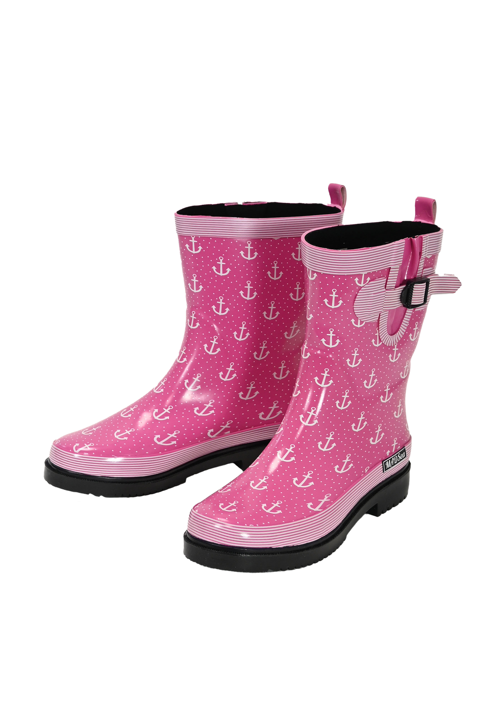 MADSea Damen Gummistiefel Anchor Halbschaft