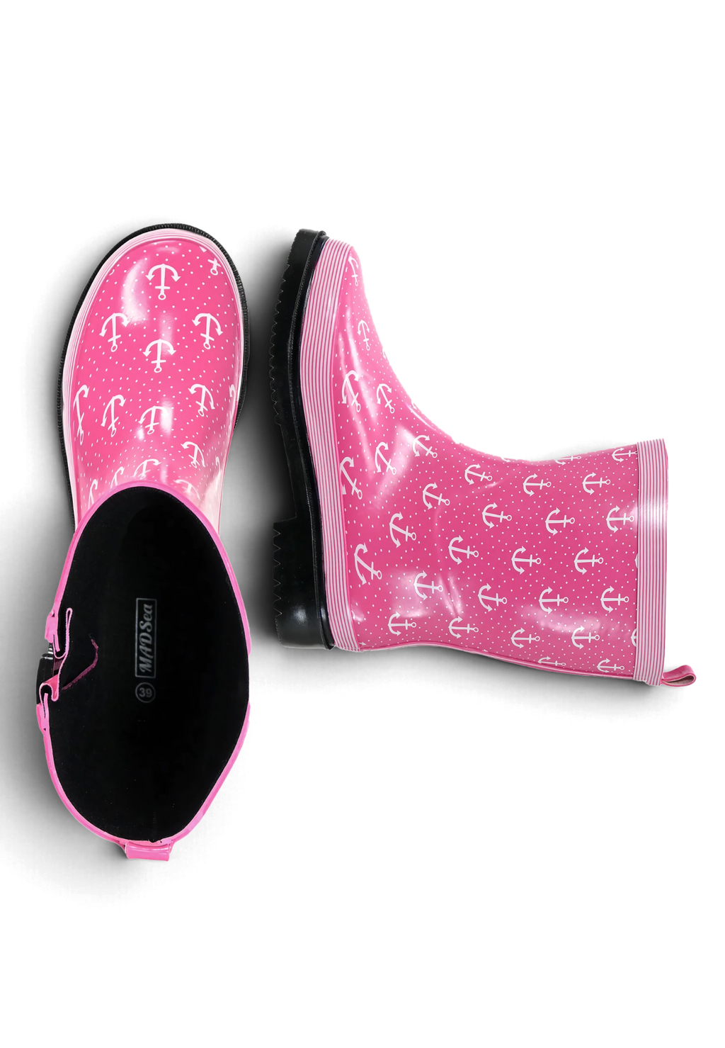 MADSea Damen Gummistiefel Anchor Halbschaft