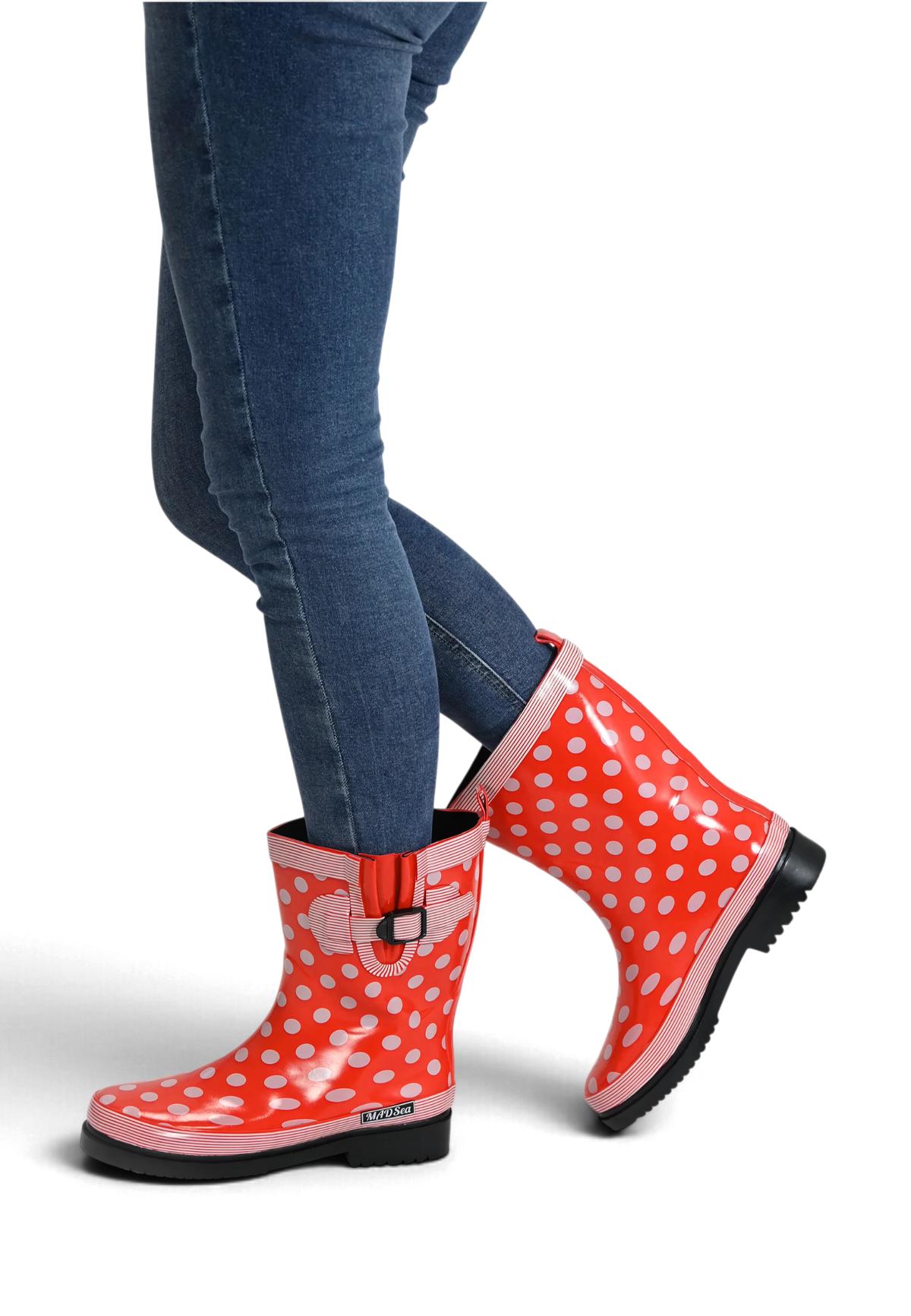 MADSea Damen Gummistiefel Ocean Halbschaft