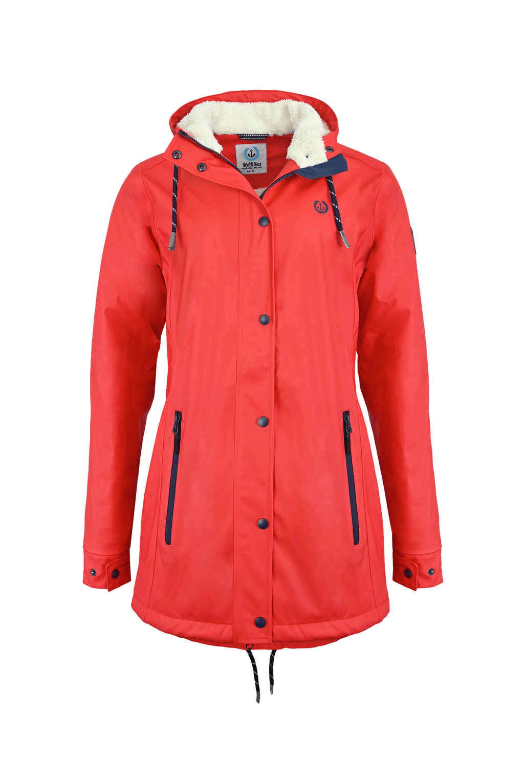 MADSea Damen Friesennerz mit Teddyfleece