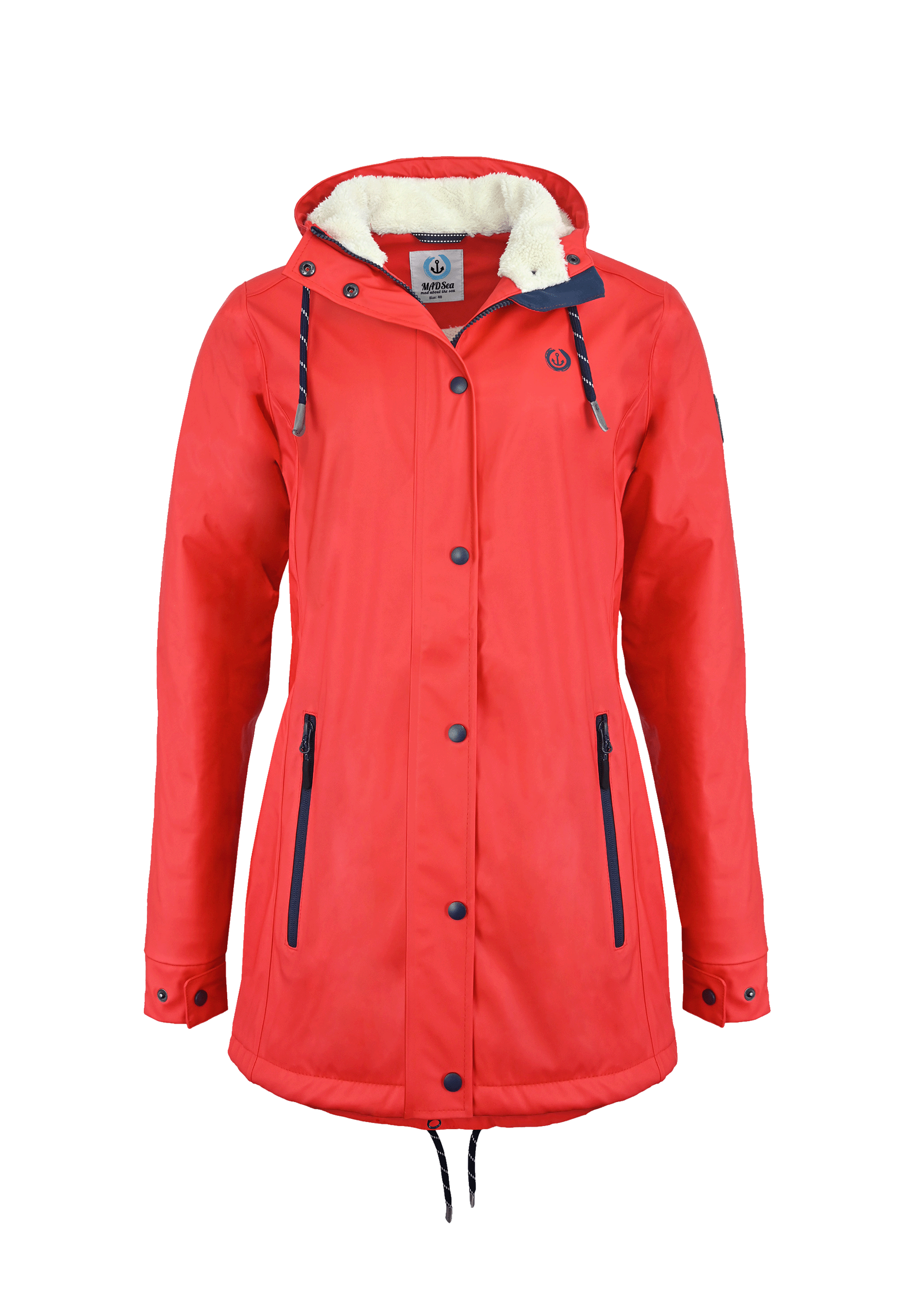 MADSea Damen Friesennerz mit Teddyfleece