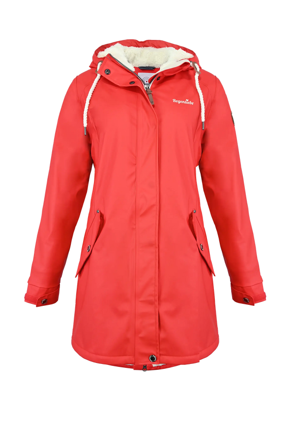 Regenliebe Damen Friesennerz mit Teddyfleece