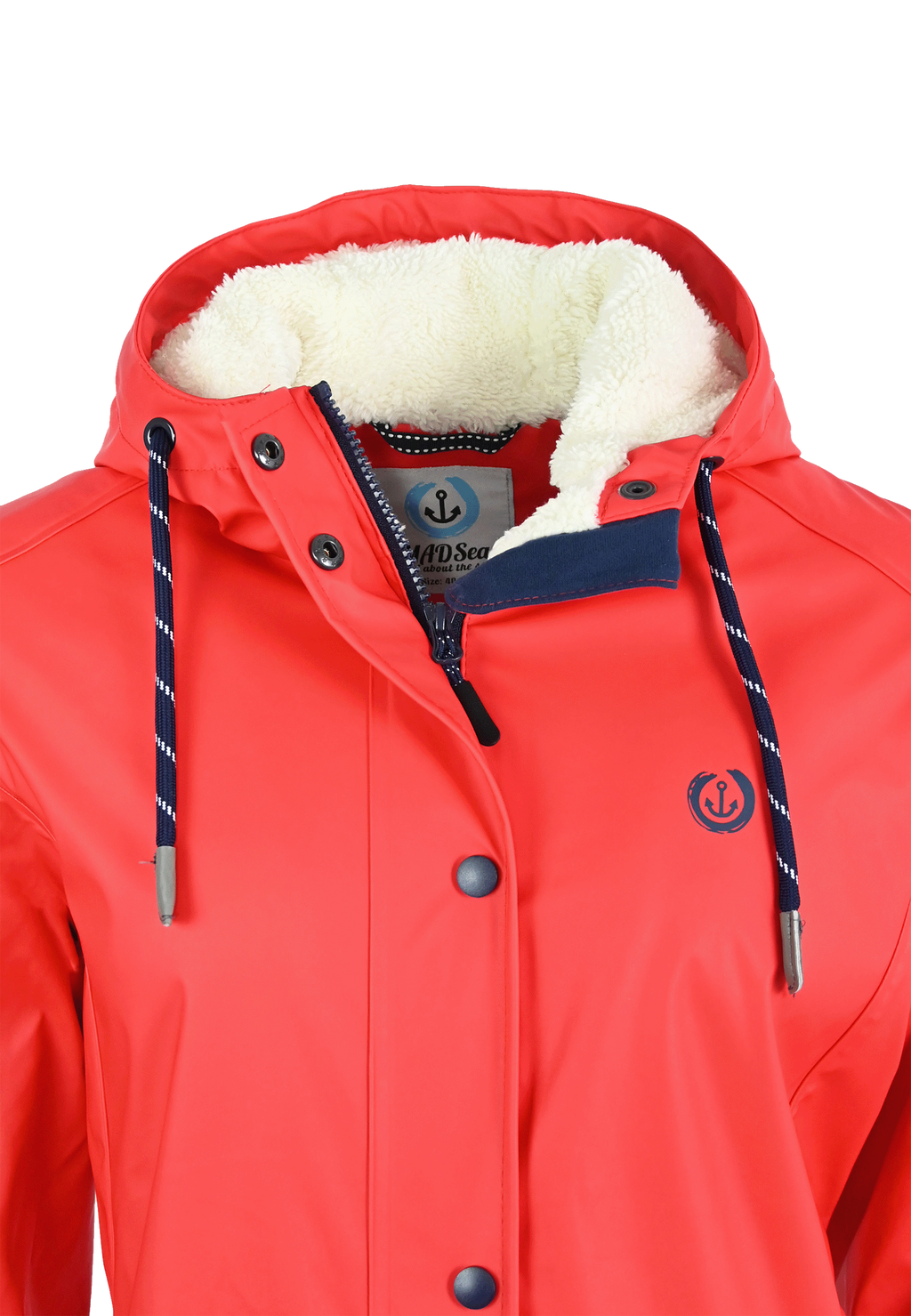 MADSea Damen Friesennerz mit Teddyfleece