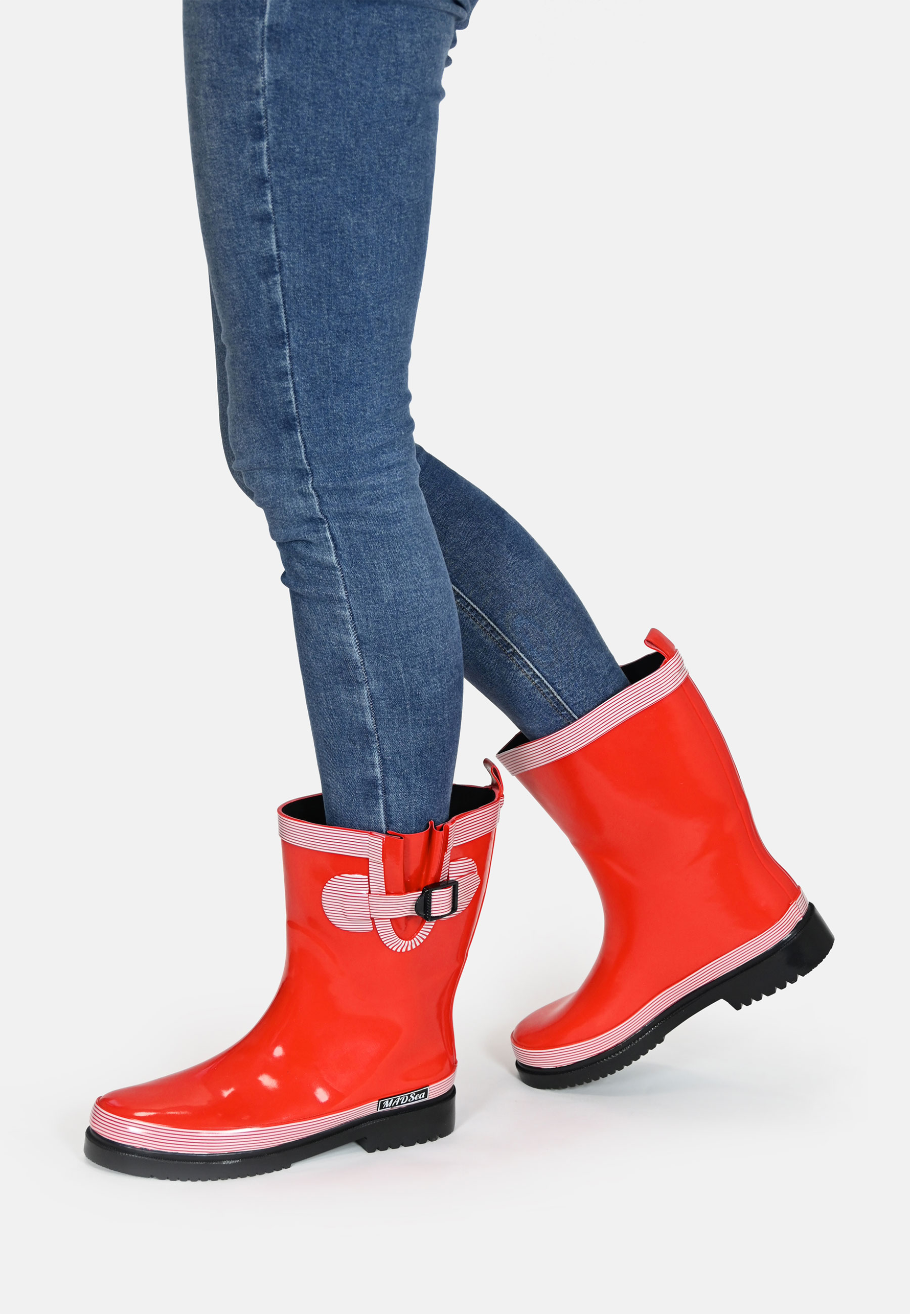 MADSea Damen Gummistiefel Pure Halbschaft