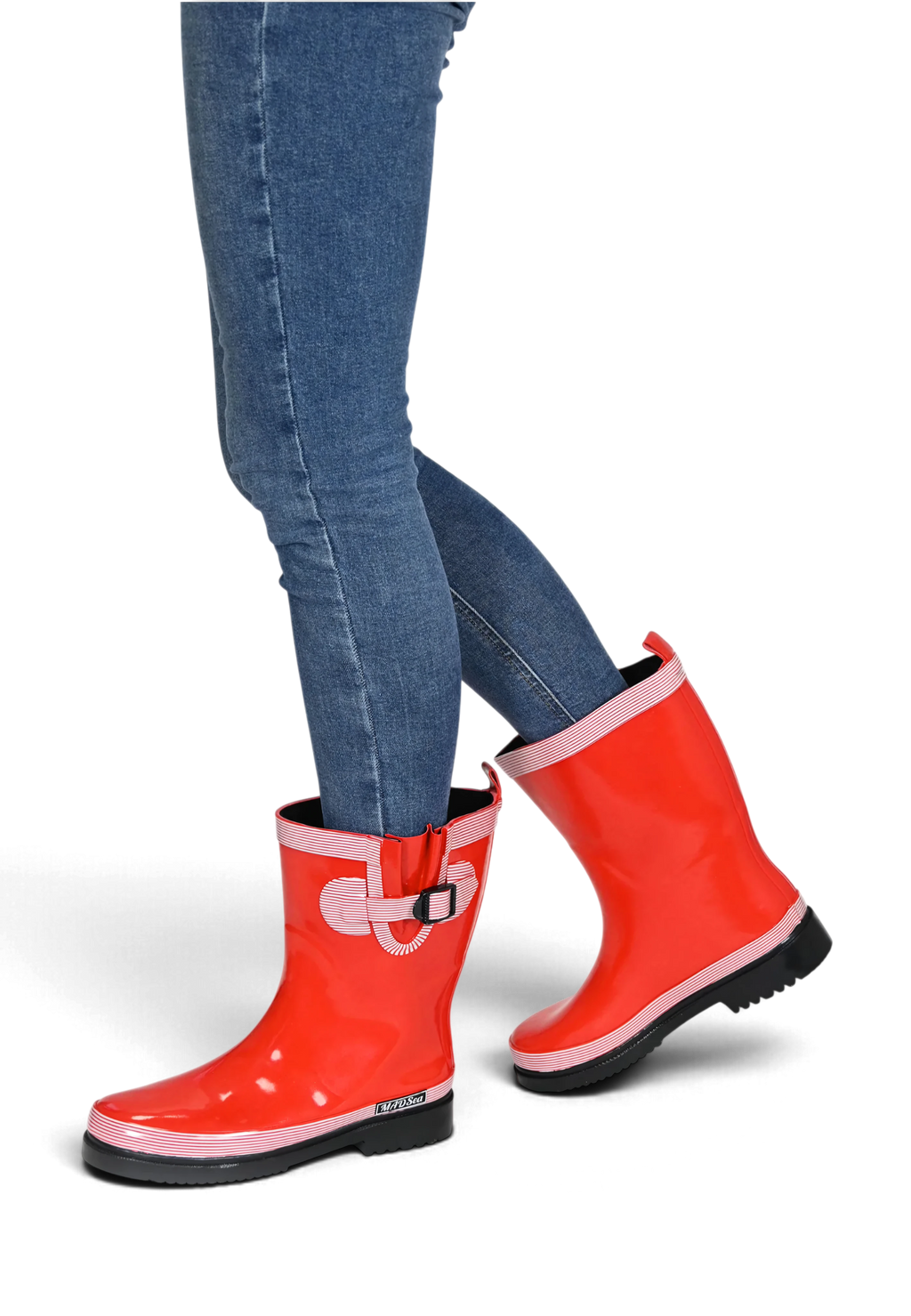 MADSea Damen Gummistiefel Pure Halbschaft