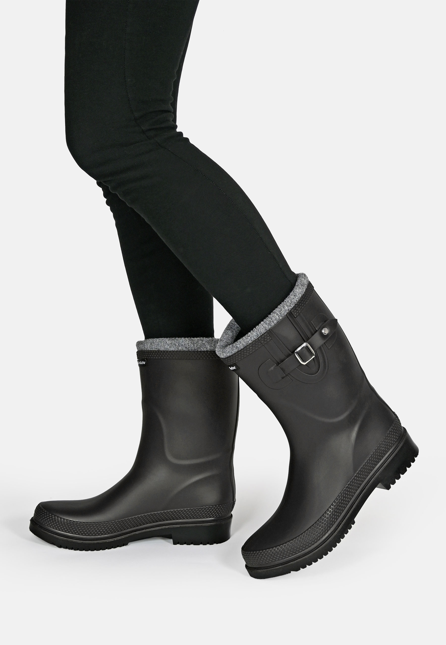 Regenliebe Damen Gummistiefel Pfütze-W Halbschaft