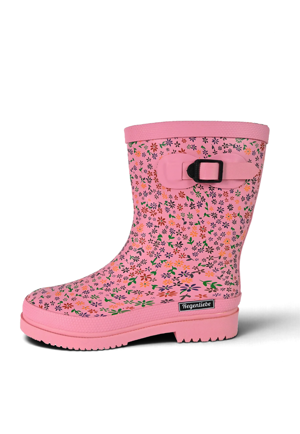 Regenliebe Damen Gummistiefel Flowers Halbschaft