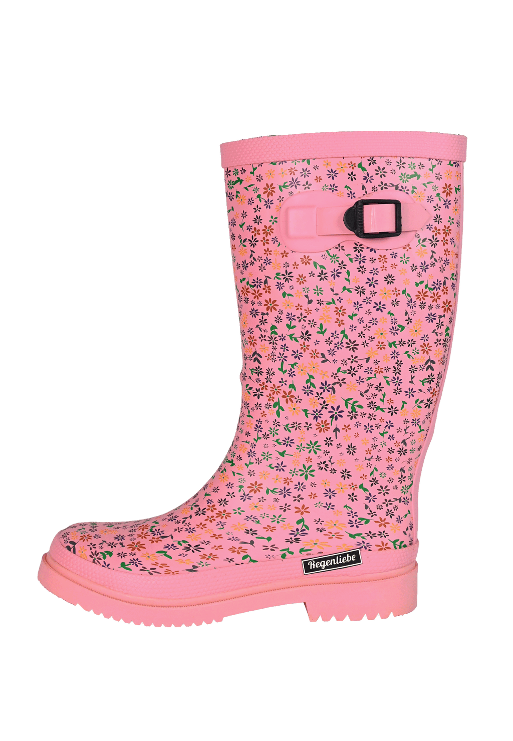 Regenliebe Damen Gummistiefel Flowers High Langschaft