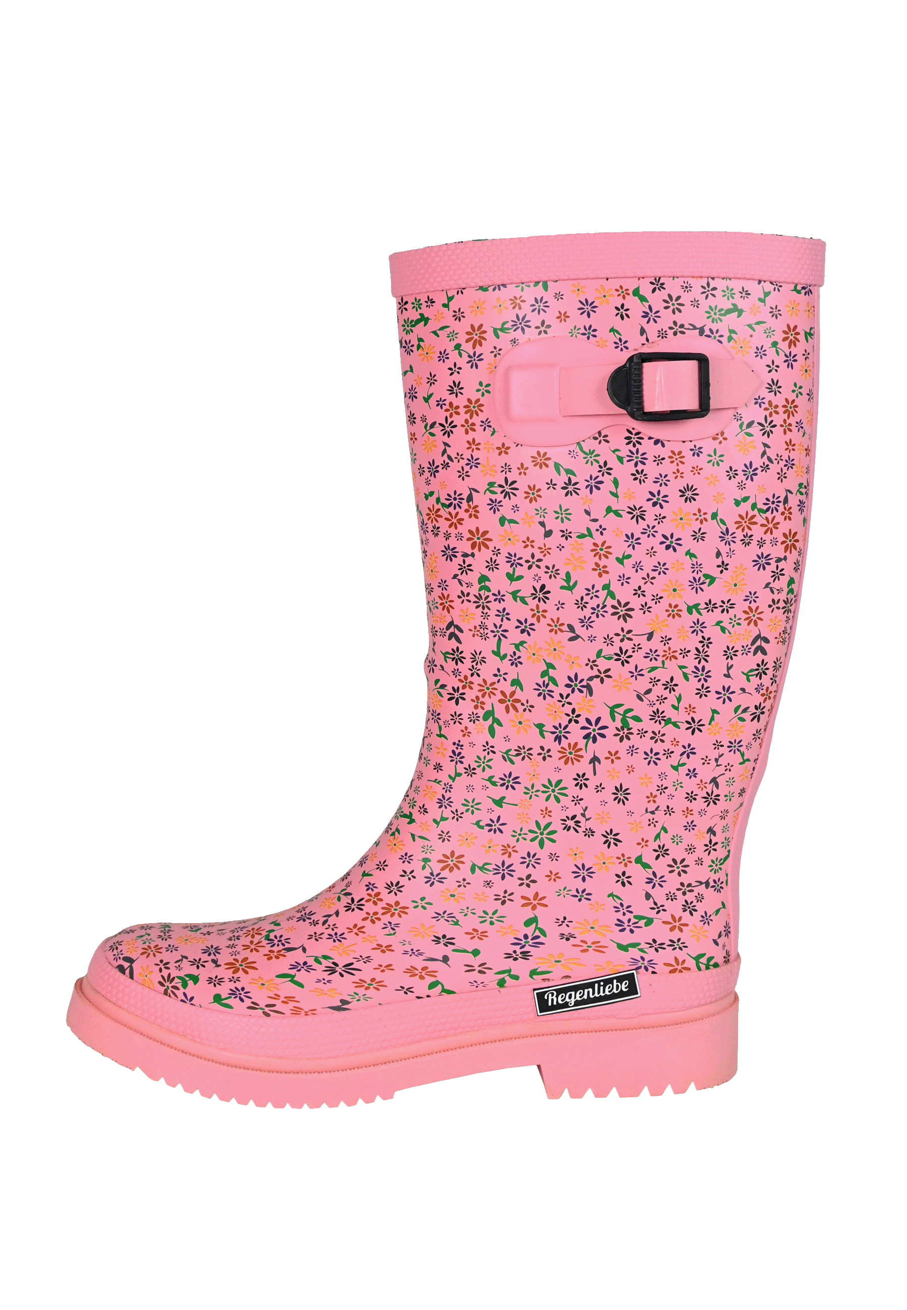 Regenliebe Damen Gummistiefel Flowers High Langschaft