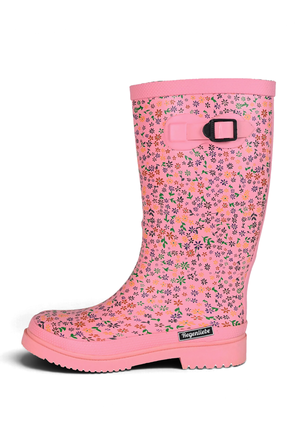 Regenliebe Damen Gummistiefel Flowers High Langschaft