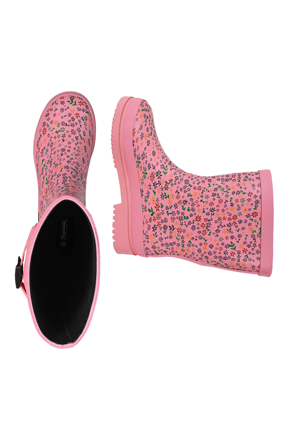 Regenliebe Damen Gummistiefel Flowers Halbschaft