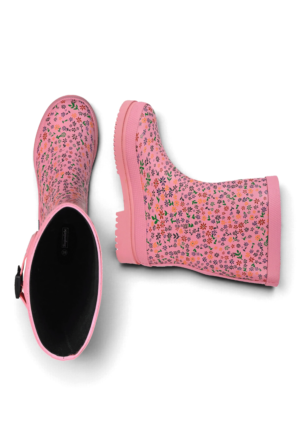 Regenliebe Damen Gummistiefel Flowers Halbschaft