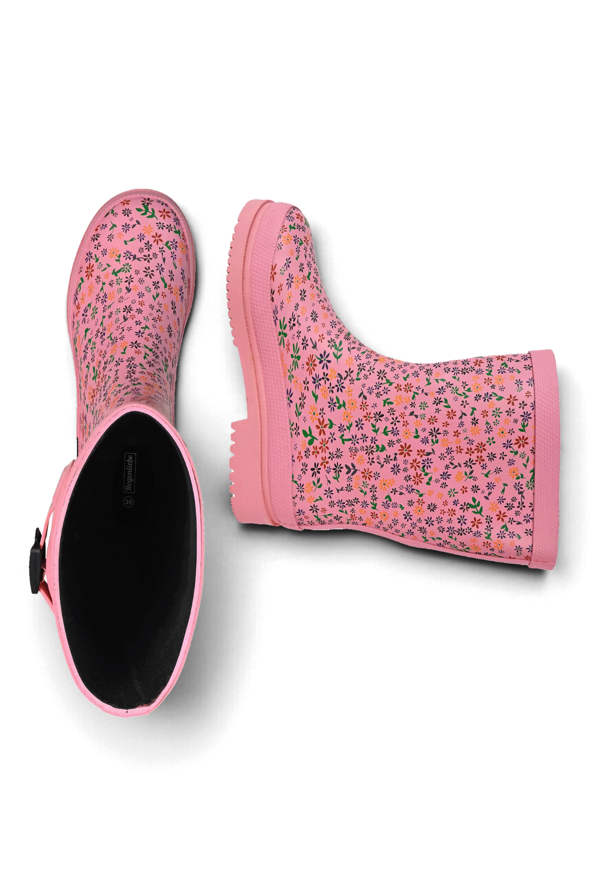 Regenliebe Damen Gummistiefel Flowers Halbschaft